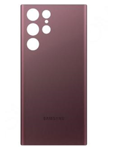 Tapa Trasera para Samsung S22 Ultra (S908) Burgundy/Rojo Oscuro