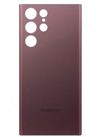 Tapa Trasera para Samsung S22 Ultra (S908) Burgundy/Rojo Oscuro