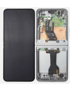 Pantalla para Samsung Z Flip 6/F741 Con Marco Interna Gris (Original Service Pack)