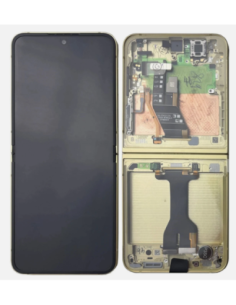 Pantalla para Samsung Z Flip 6/F741 Con Marco Interna Verde (Original Service Pack)