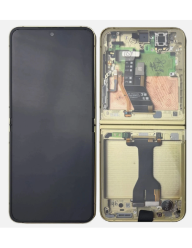 Pantalla para Samsung Z Flip 6/F741 Con Marco Interna Verde (Original Service Pack)