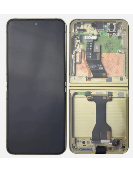Pantalla para Samsung Z Flip 6/F741 Con Marco Interna Verde (Original Service Pack)