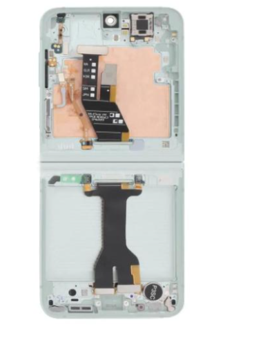 Pantalla para Samsung Z Flip 6/F741 Interna Con Marco Blanco (Original Service Pack)