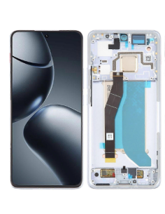Pantalla para Mi 14T Pro 5G(2024) Con Marco Azul (Original Service Pack)