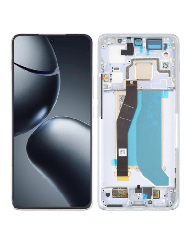 Pantalla para Mi 14T Pro 5G(2024) Con Marco Azul (Original Service Pack)
