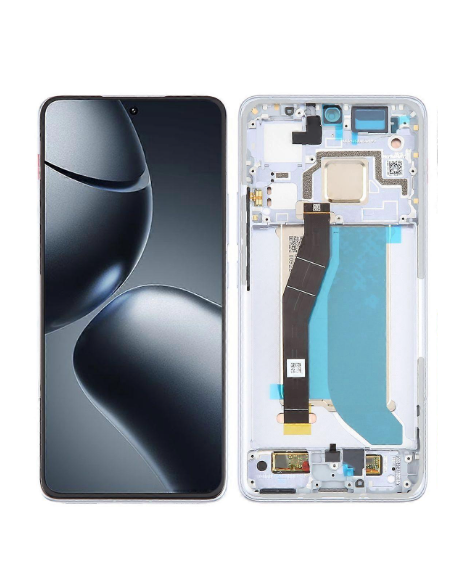 Pantalla para Mi 14T Pro 5G(2024) Con Marco Azul (Original Service Pack)