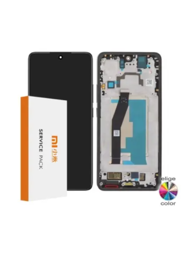 Pantalla para Mi 14T 5G(2024) Con Marco Verde (Original Service Pack)