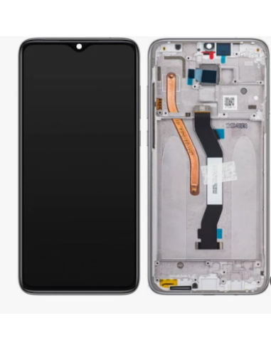 Pantalla Redmi Note 8 Pro Con Marco Blanco (Original Service Pack)