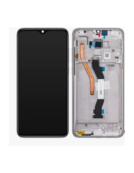 Pantalla Redmi Note 8 Pro Con Marco Blanco (Original Service Pack)