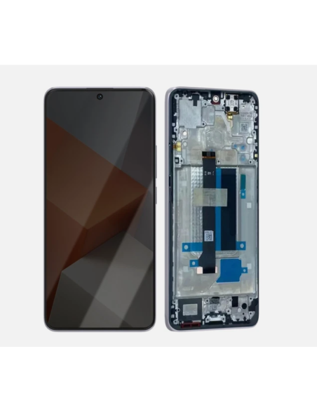 Pantalla Redmi Note 13 Pro 4G Con Marco Morado (Original Service Pack)