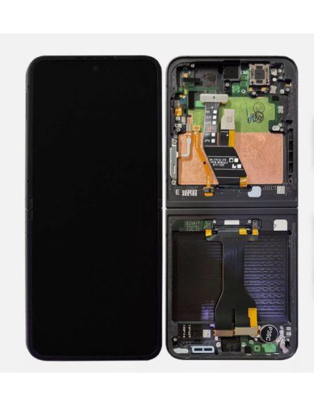Pantalla para Samsung Z Flip 6 5G 2024 - F741 Con Marco Interna Negro (Original Service Pack)