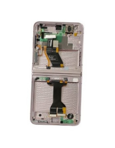 Pantalla para Samsung Z Flip 5 5G/F731 Con Marco Interna Morado (Original Service Pack)