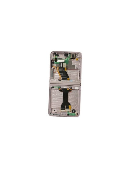 Pantalla para Samsung Z Flip 5 5G/F731 Con Marco Interna Morado (Original Service Pack)