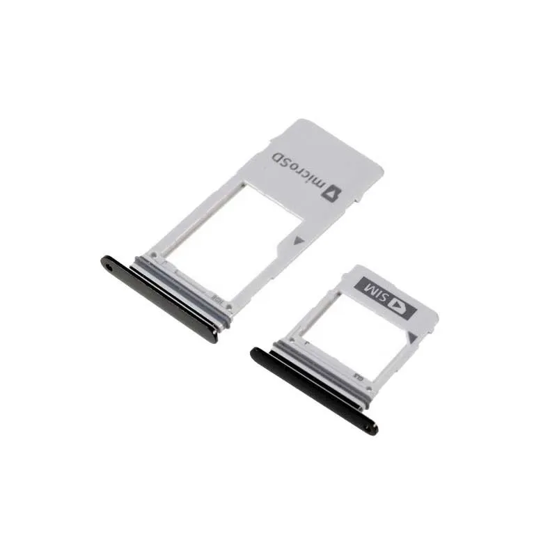 Bandeja SIM/SD para Samsung A8 2018 A530 / A8 Plus A730 Negra