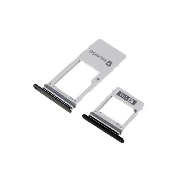 Bandeja SIM/SD para Samsung A8 2018 A530 / A8 Plus A730 Negra