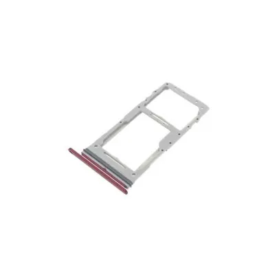 Bandeja SIM/SD para Samsung Note 10 /N970 Roja