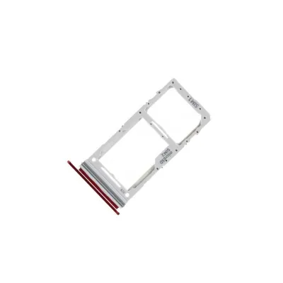 Bandeja SIM/SD para Samsung Note 10 Lite /N770 Roja