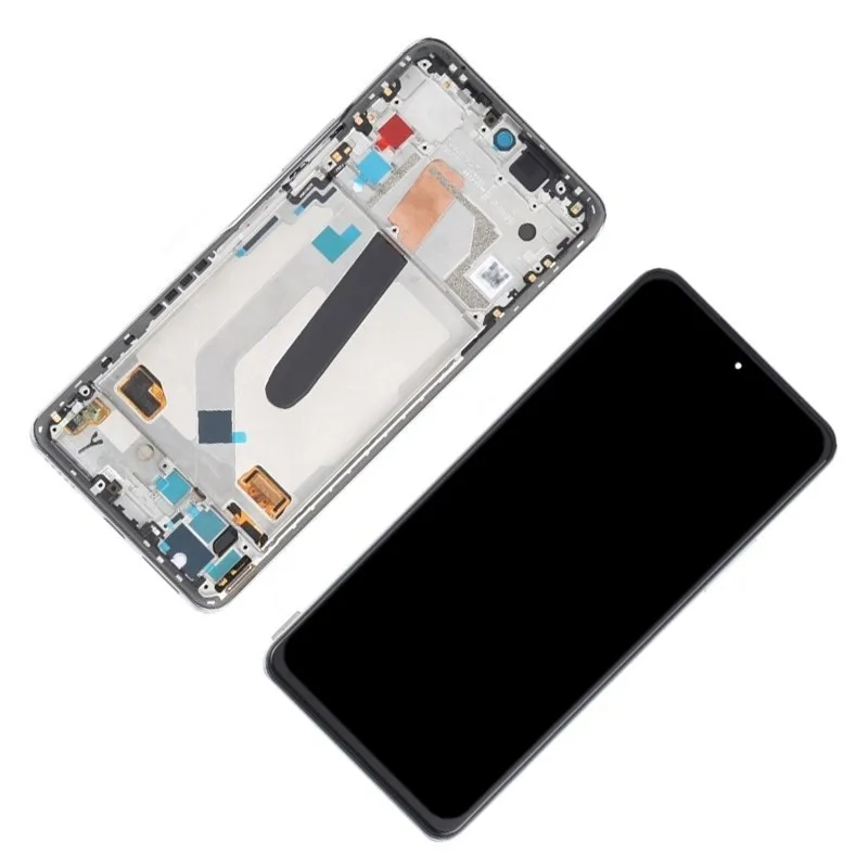 Pantalla para Xiaomi Mi 11X Pro / Xiaomi Mi 11i /POCO F3 5G 2021 Con Marco Negro (Original Service Pack)