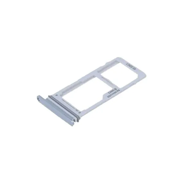 Bandeja SIM/SD para Samsung S10e /G970,  S10 /G973, S10 Plus G975 Plata
