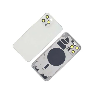Chasis con Tapa Trasera para iPhone 12 Pro Blanco
