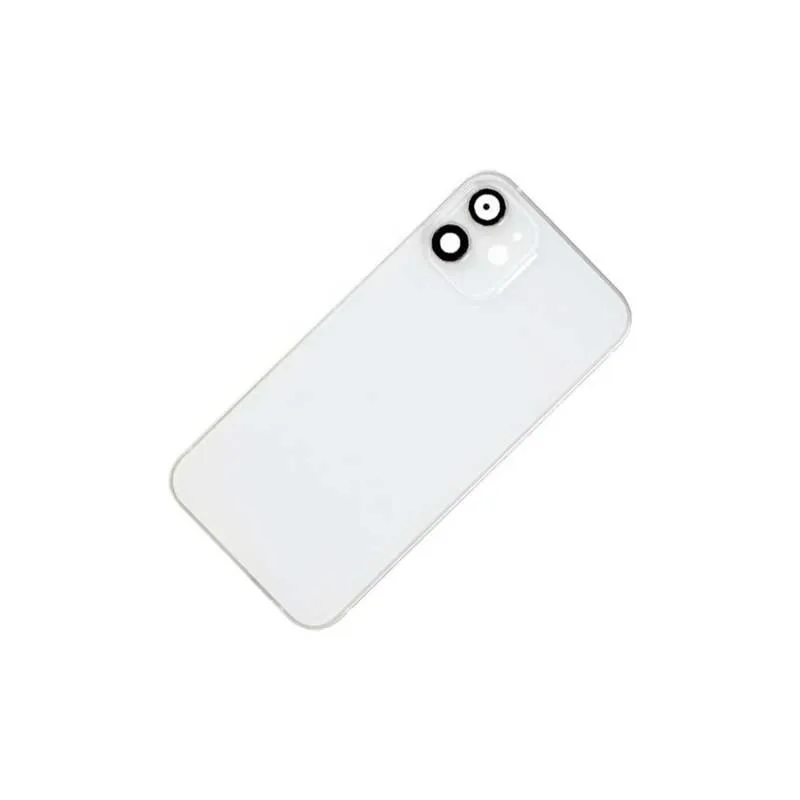 Chasis con Tapa Trasera para iPhone 12 Mini Blanco