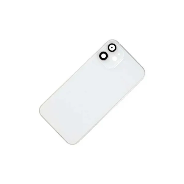 Chasis con Tapa Trasera para iPhone 12 Mini Blanco