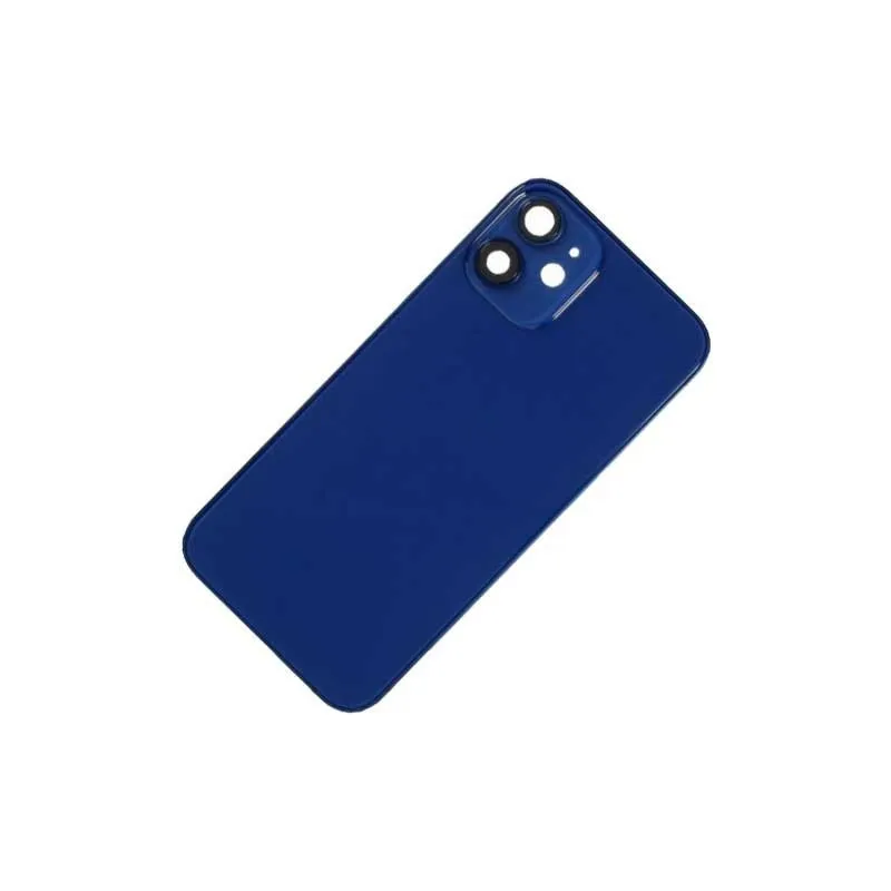 Chasis con Tapa Trasera para iPhone 12 Mini Azul