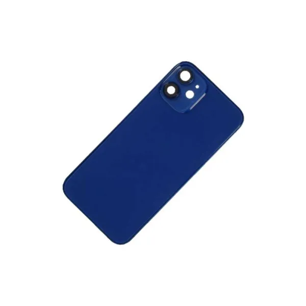 Chasis con Tapa Trasera para iPhone 12 Mini Azul