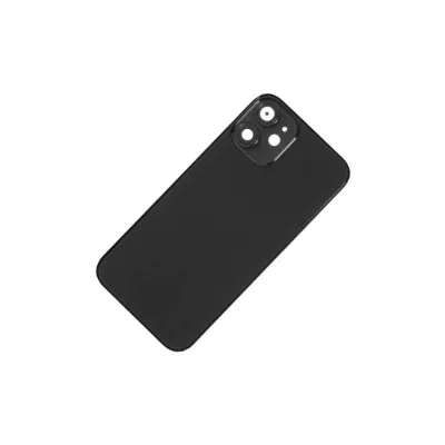 Chasis con Tapa Trasera para iPhone 12 Mini Negro
