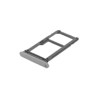 Bandeja SIM/SD para Samsung S7 Edge /G935 Plata