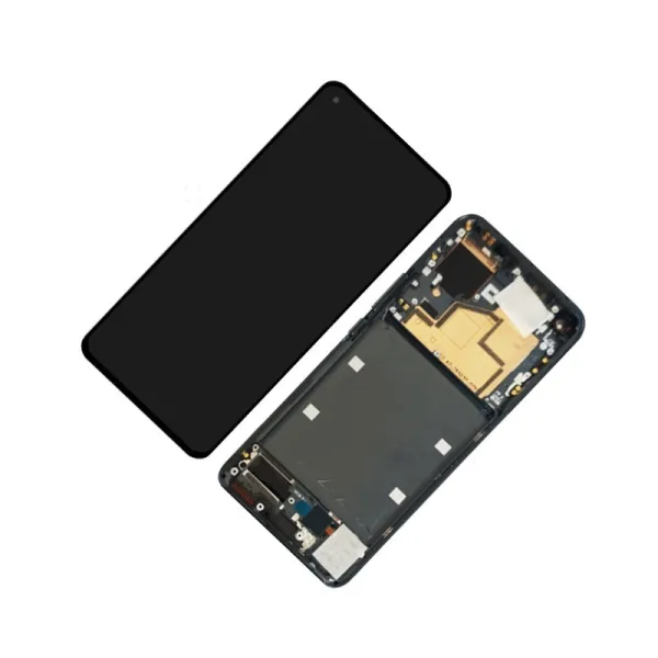 Pantalla para Xiaomi Mi 11 5G Con Marco Negro (Original Servicepack)