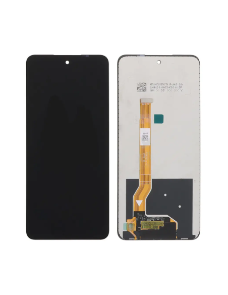 Pantalla completa para Realme C75 Sin Marco Negra (Original)