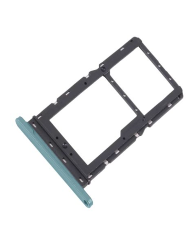 Bandejaa de tarjeta SIM /SD para Xiaomi Redmi Note 13 Pro 5G 2312DRA50C Verde