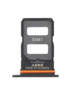 Bandejaa de tarjeta SIM /SD para Xiaomi Redmi Note 13 Pro 5G 2312DRA50C Negro