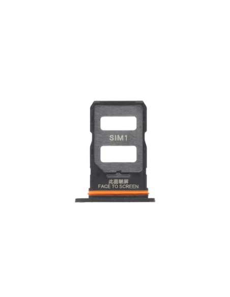 Bandejaa de tarjeta SIM /SD para Xiaomi Redmi Note 13 Pro 5G 2312DRA50C Negro