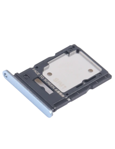 Bandejaa de tarjeta SIM /SD para Xiaomi Redmi Note 13 4G 23129RAA4G Azul