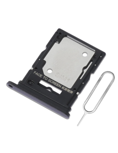 Bandejaa de tarjeta SIM /SD para Xiaomi Redmi Note 13 4G 23129RAA4G Negro