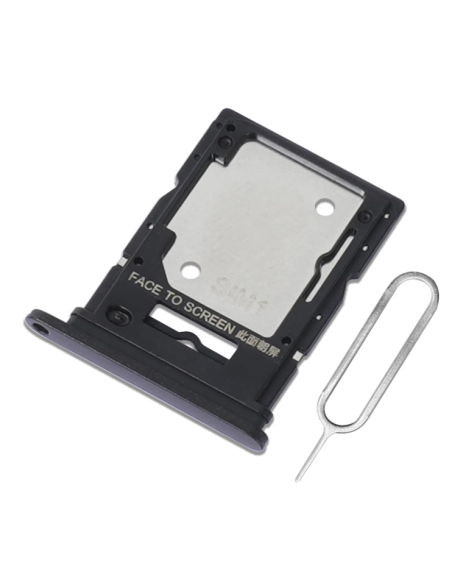 Bandejaa de tarjeta SIM /SD para Xiaomi Redmi Note 13 4G 23129RAA4G Negro