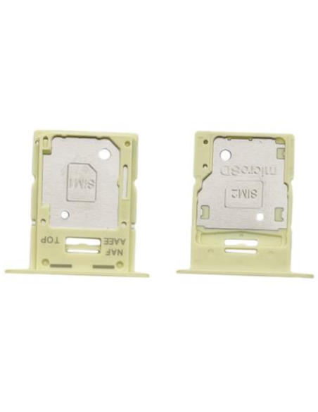Bandejaa de tarjeta SIM /SD para Samsung Galaxy A15 5G A156 Amarilla