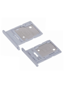 Bandejaa de tarjeta SIM /SD para Samsung Galaxy A15 5G A156 Plata
