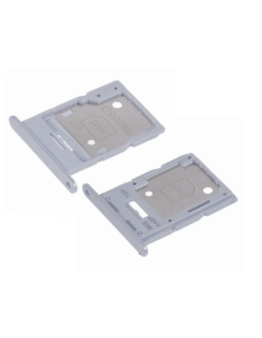 Bandejaa de tarjeta SIM /SD para Samsung Galaxy A15 5G A156 Plata