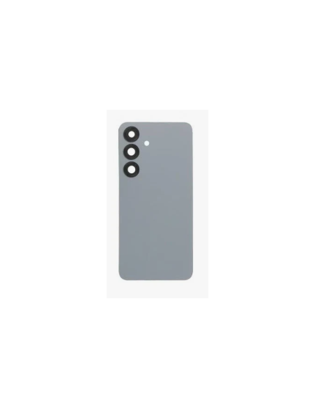 Tapa Trasera con Lentes para Samsung Galaxy S25 SM-S931 Gris/Plata