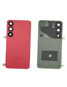 Tapa Trasera con Lentes para Samsung Galaxy S25 SM-S931 Rojo