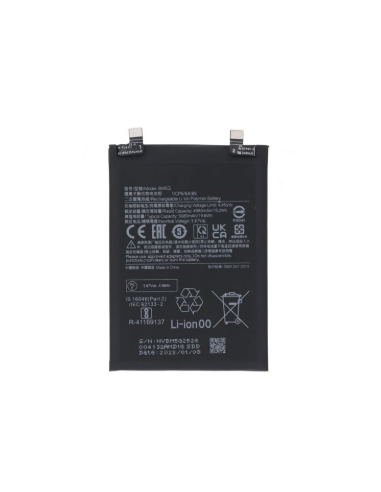 Bateria para Mi Xiaomi Poco X4 GT, Redmi Note 11T Pro (BM5G)