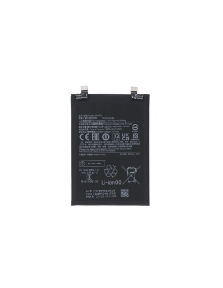 Bateria para Mi Xiaomi Poco X4 GT, Redmi Note 11T Pro (BM5G)