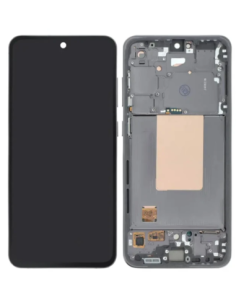 Pantalla completa para Samsung Galaxy S24 FE con Marco Negro
