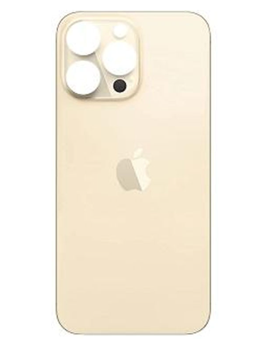 Tapa Trasera Para IPhone 14 Pro -Dorada