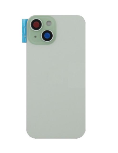 Chasis con tapa trasera para  iPhone 15 Plus Con Lente de Camara Verde+Magsafe