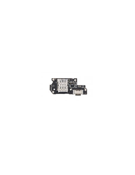 Placa De Conector Carga USB Tipo-C Con Micrófono y Lector De Tarjeta SIM para Xiaomi Redmi Note 12 Pro Plus 5G