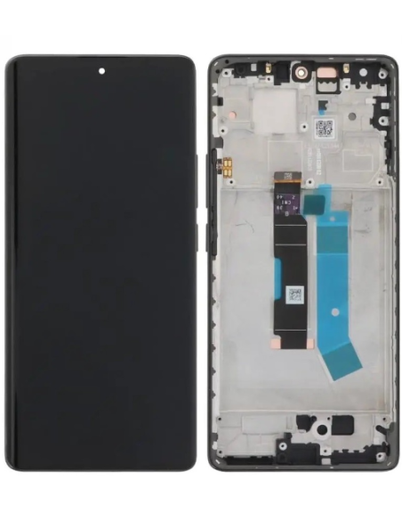 Pantalla Completa para Xiaomi Redmi Note 14 Pro 4G (2025) con Marco Azul (Original Service Pack)